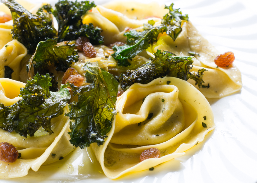 Leek & Emmental Tortelloni