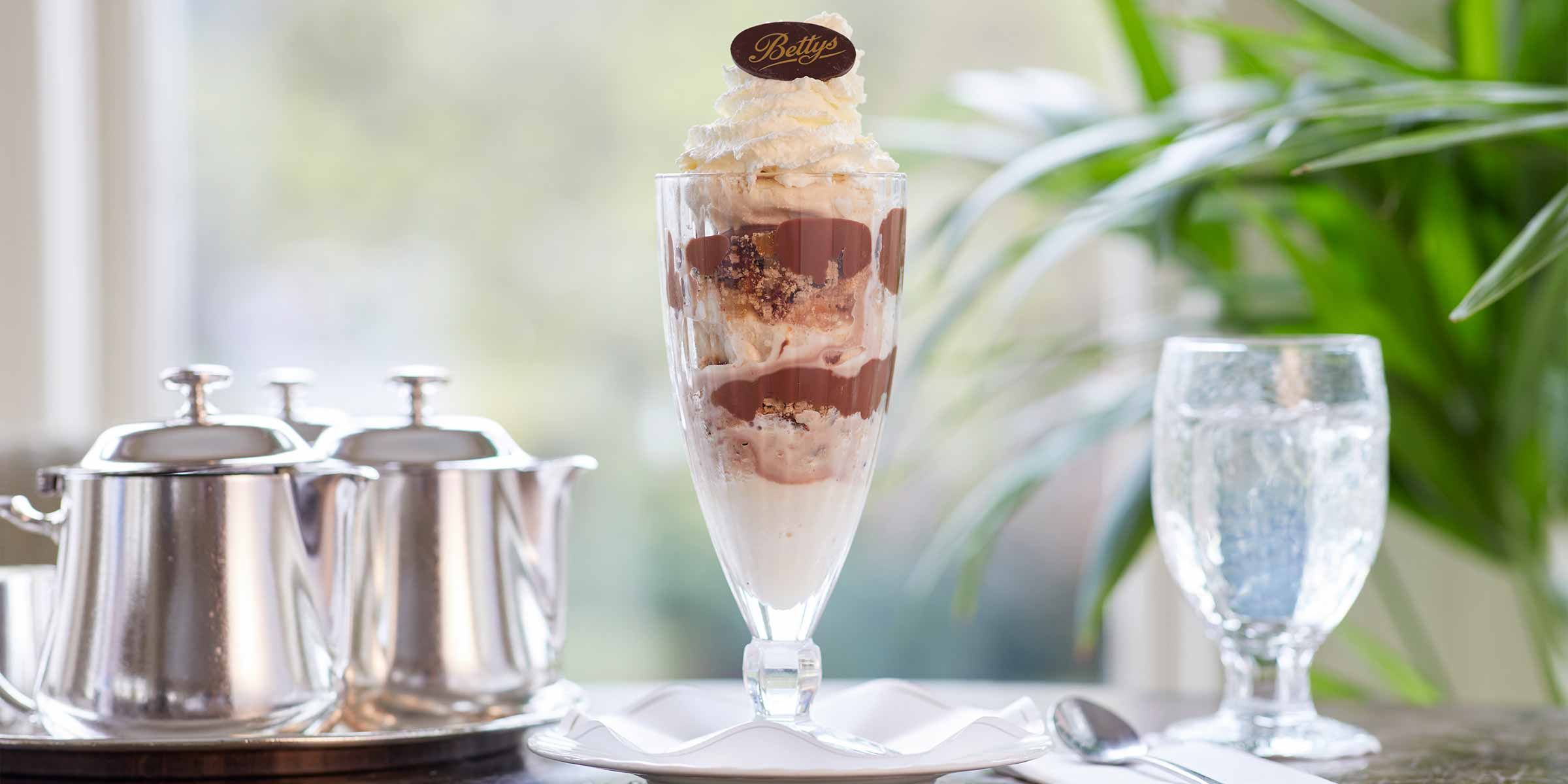 Celebrating 25 years at Bettys Cookery School :Chocolate and Orange Fat Rascal Sundae