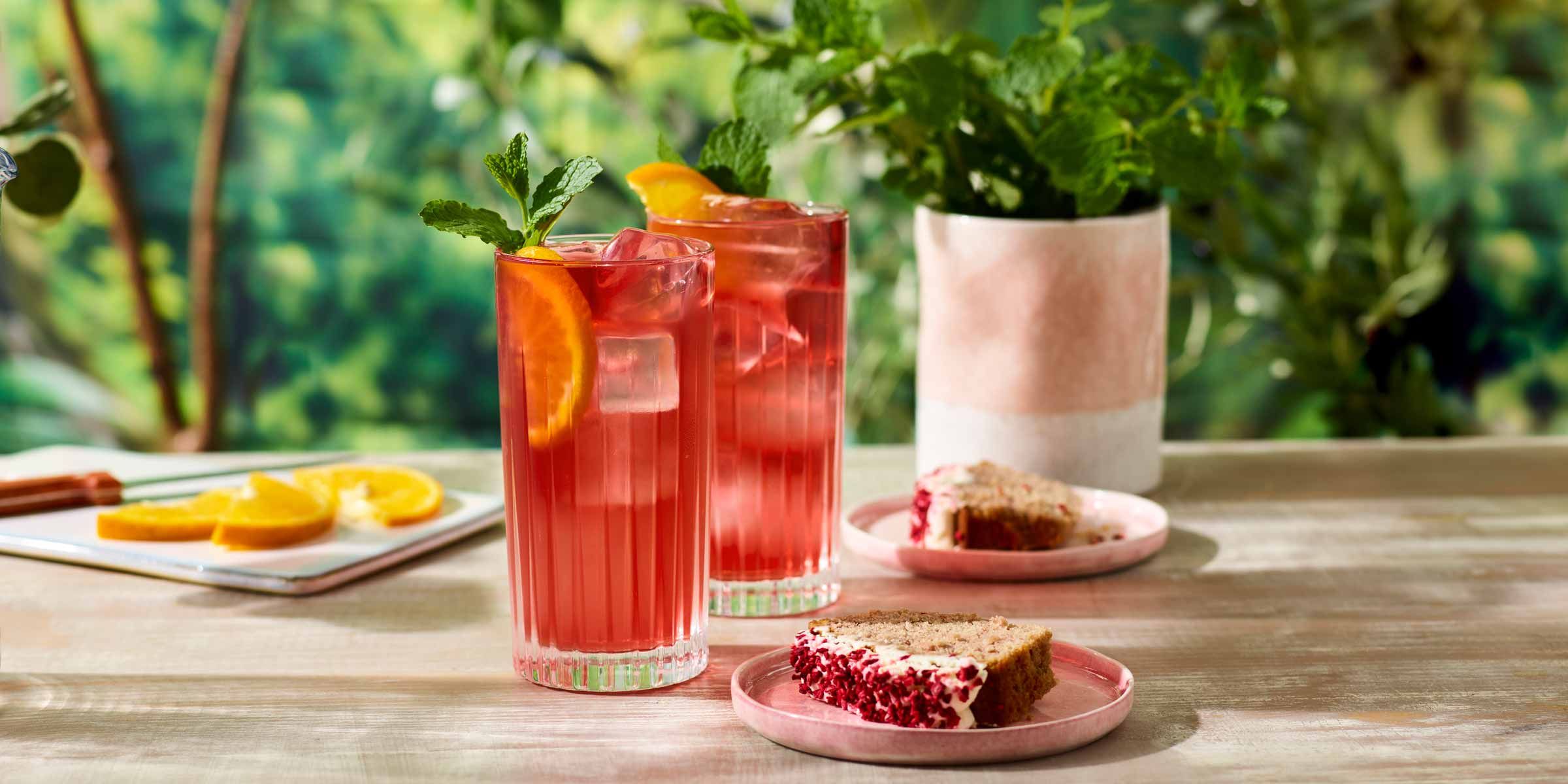 Celebrating 25 years at Bettys Cookery School: Cherry and Raspberry Iced Tea Recipe
