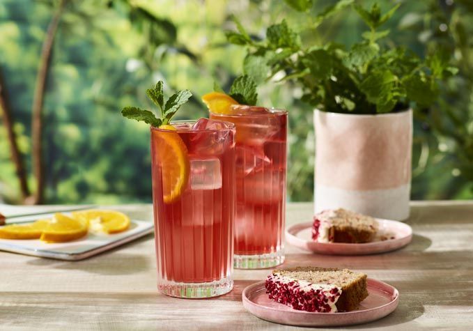 Celebrating 25 years at Bettys Cookery School: Cherry and Raspberry Iced Tea Recipe