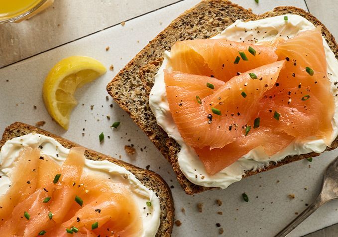 Bettys Smoked Salmon and Cream Cheese