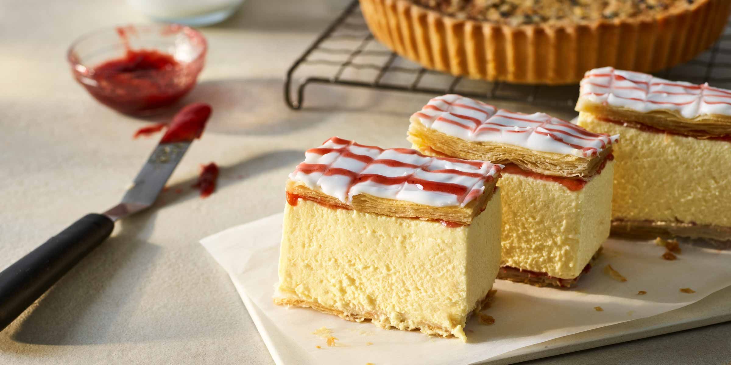  Celebrating 25 years at Bettys Cookery School :Vanilla Slices