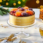 Jewelled Fruits Christmas Cake