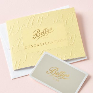 Bettys Congratulations Gift Card