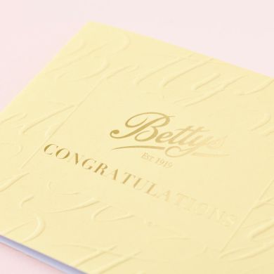 Bettys Congratulations Gift Card