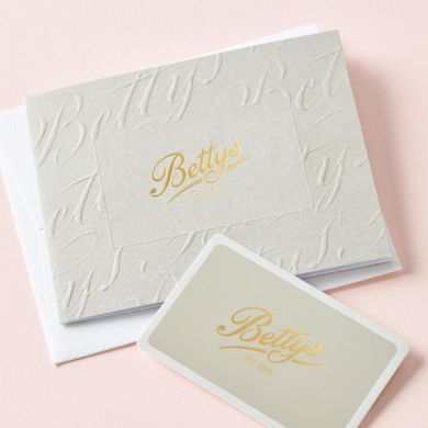 Bettys Gift Card