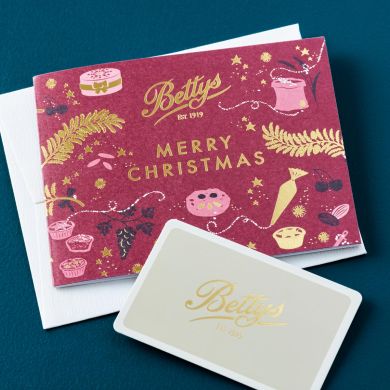 Bettys Merry Christmas Gift Card