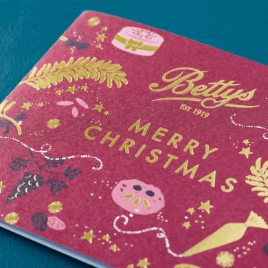 Bettys Merry Christmas Gift Card