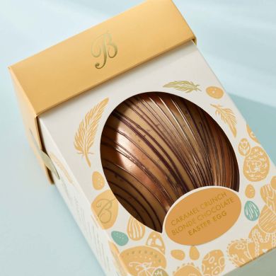 Caramel Crunch Blonde Easter Egg