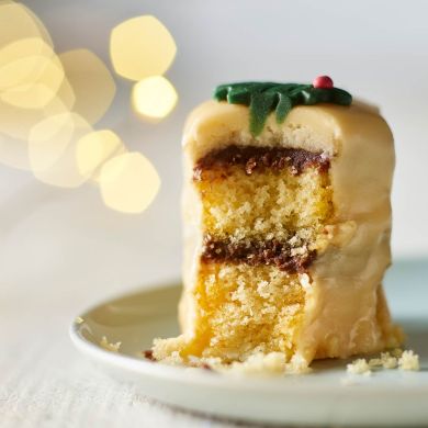 Chocolate and Orange Fondant Fancies