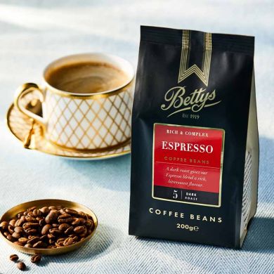 Bettys Espresso Coffee Beans 200g