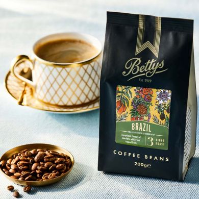 Bettys Single Origin Brazil Coffee Beans 200g
