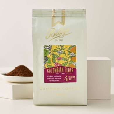 Bettys Colombian Ground Coffee & Caddy 200g