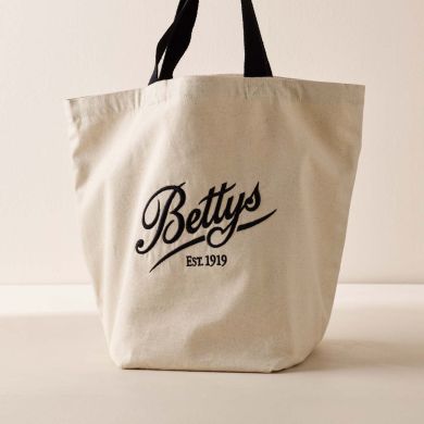 Embroidered Bettys Cotton Shopper