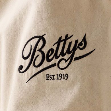 Embroidered Bettys Cotton Shopper