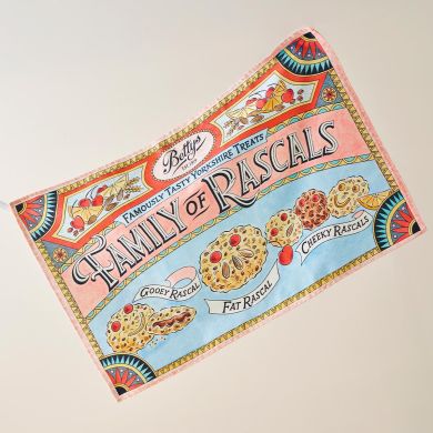 Family of Rascals Cotton Tea Towel