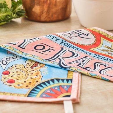 Family of Rascals Cotton Tea Towel