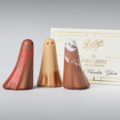 A Trio of Chocolate Ghosts