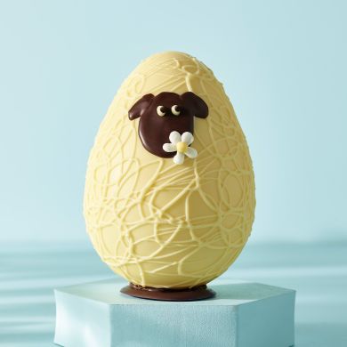 Jenny the Sheep White Chocolate Easter Egg
