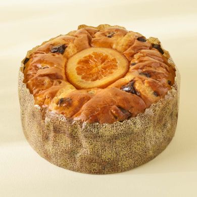 Large Chocolate & Orange Hot Cross Bun