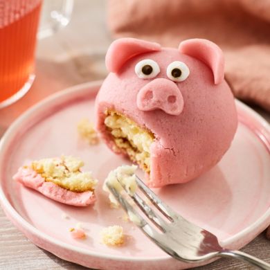 Marzipan & Sponge Pigs (Box of 4)