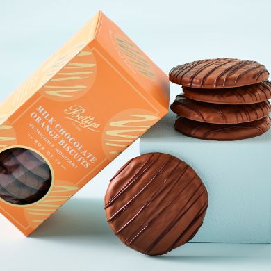 Milk Chocolate Orange Biscuits