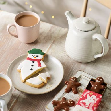 Snowman Butter Biscuit