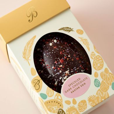 Speckled Dark Chocolate Easter Egg