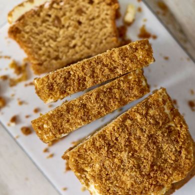 Stem Ginger Loaf Cake 