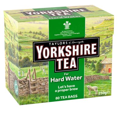 Yorkshire Tea for Hard Water - 80 Tea Bags