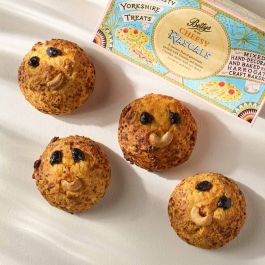Dizzy Rascal Biscuit Bettys Cheesy Rascal® (Box of 4)| Yorkshire Savoury Treats