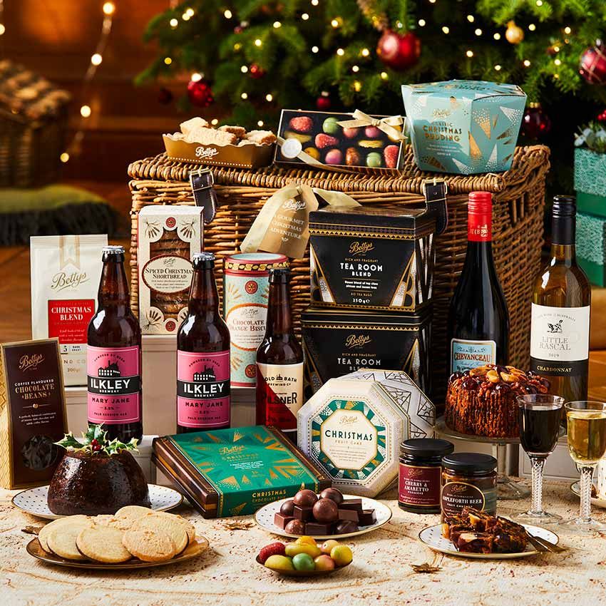 Balanced Christmas Dinner Plates Tesco A Gourmet Christmas