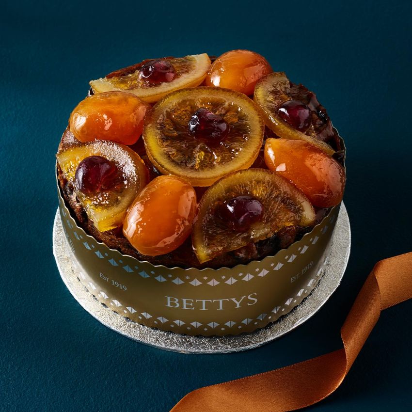 Jewelled Fruits Christmas Cake, Bettys Luxury Cakes