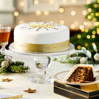 Soft Iced Tree Christmas Cake
