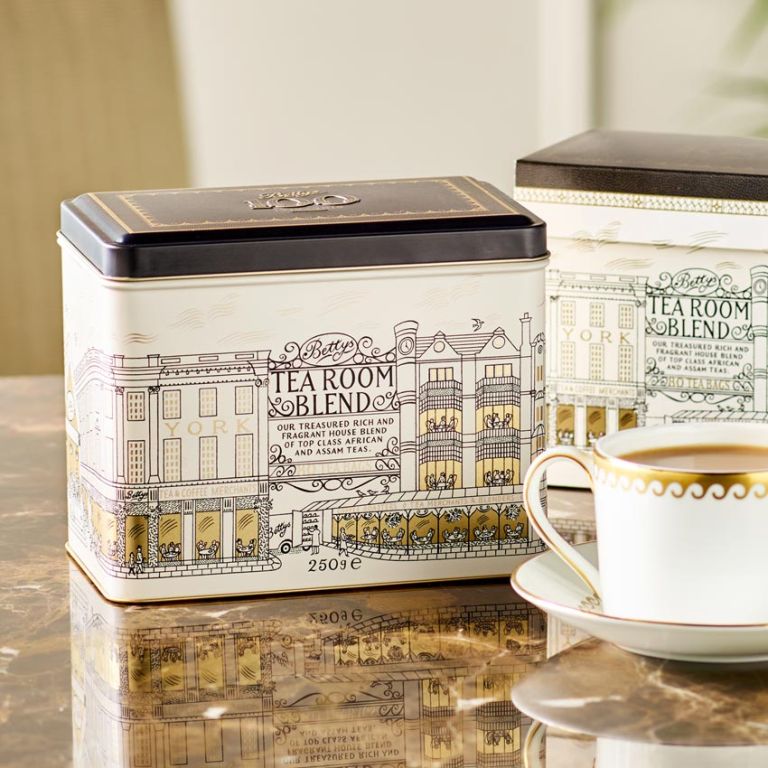 Bettys Tea Room Blend Caddy 80 Tea Bags Bettys Bettys Tea Room Blend Caddy 80 Tea Bags Bettys