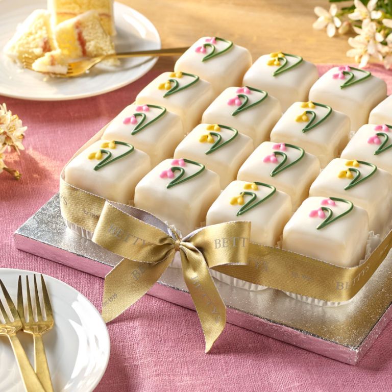Fondant Fancy Party Cake Bettys Fondant Fancy Party Cake Bettys