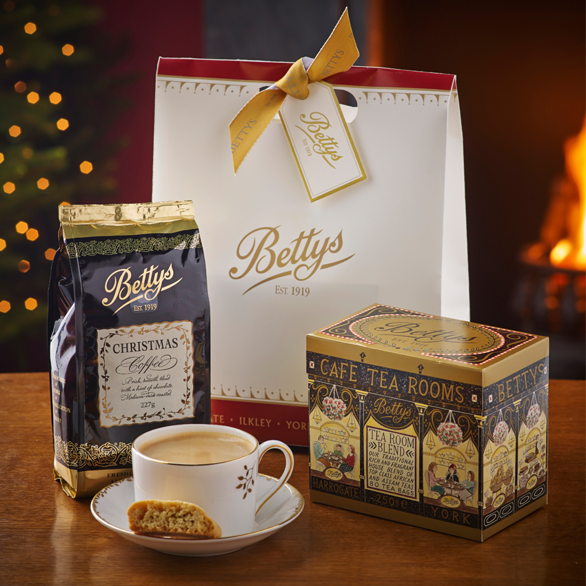 Tea &amp; Coffee Christmas Gift Bag | Bettys