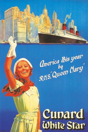 Advertisment of the Queen Mary