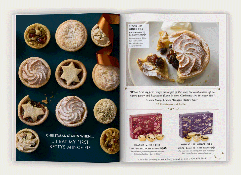 Bettys Our Latest Catalogue